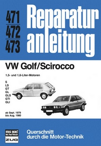 Reparaturanleitung golf 1 - vw,
