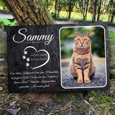 Personalisierter tiergrabstein - personalisierter,