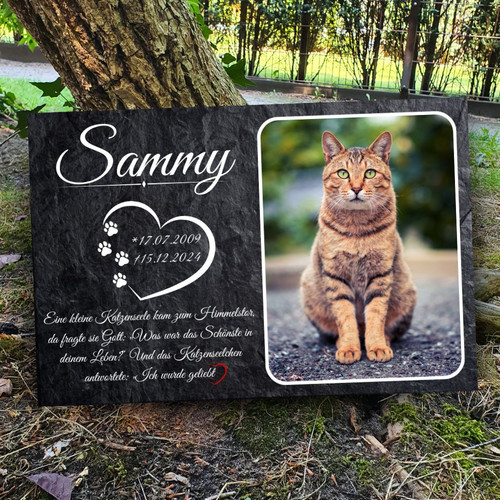 Personalisierter tiergrabstein - personalisierter,