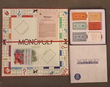 Monopoly DM-Version  alte SILBER TOP Ausgabe FRANZ SCHMIDT  Spielanleitung