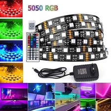 5m RGB LED Stripe Streifen Band Licht SMD 5050 Leiste Farbwechsel selbstklebend
