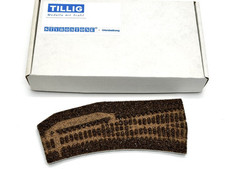 Tillig Elitegleis 86315 Gleisbettung IBW rechts (dunkel-braun) TT Styrostone