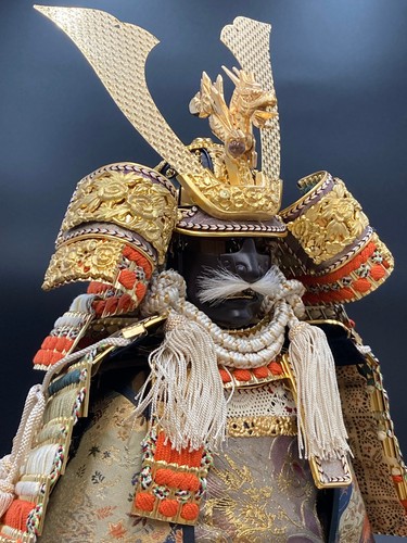 Japanische samurai rüstung - japanische,