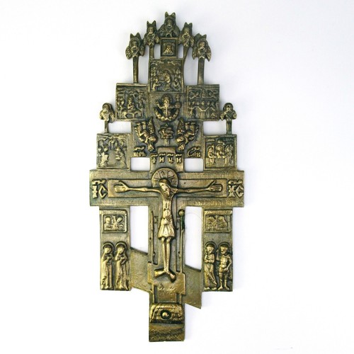 Wandrelief kreuz russisch - kreuz,