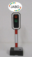 ( A1 )  Playmobil Eisenbahn 4397 elektrisches Haltesignal / Signal