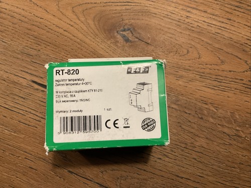 820 temperatur regler - f&f,