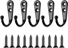 5 Stück Kleiderhaken