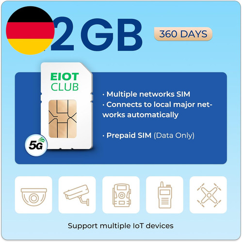 Eiotclub 12gb daten sim - eiotclub,