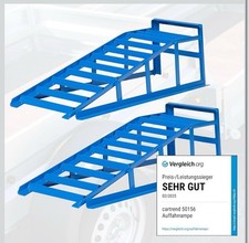 Cartrend Auffahrrampe 50156 Blau — NEU & unbenutzt- Max. Tragfähigkeit 1600 Kg