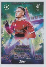 Florian Wirtz Mittelfeld Liverpool Limited Edition Fußball Sammelkarte LE 9