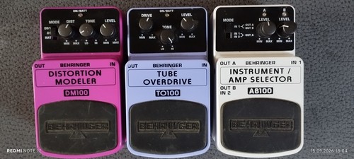Behringer tube overdrive - behringer,