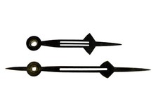 Alte LFS Uhrenzeiger Zeiger f Uhrwerk Wanduhr Regulator Uhrmacher clock