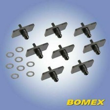 Clipse, 8 Stück, Abdeckung Stoßstange, hinten, Ersatzteile für VW Bus T3