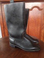 DDR NVA Paar Stiefel Leder