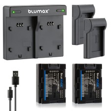 2x Akku + Lader für JVC