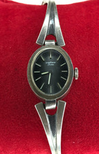 Vintage Pallas Stowa Silber Damen Armbanduhr Mechanische Handaufzug Silber 835