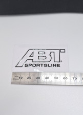 ABT Sportsline 2x Aufkleber