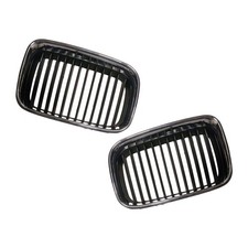 Chrom Schwarz Frontziergitter