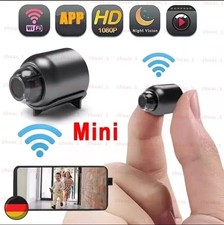 MINI IP KAMERA 1080P WIRELESS WLAN WIFI CAMERA ÜBERWACHUNGKAMERA IR CAM HD NEU