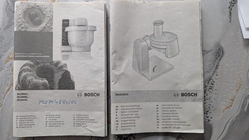 Bosch küchenmaschine mum - bosch,