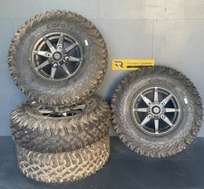 4x Neue Offroad Räder Polaris RZR XP Turbo S 32x10.00 15 Zoll LK 4/156mm