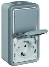 Legrand Plexo 55 grau Aufputz