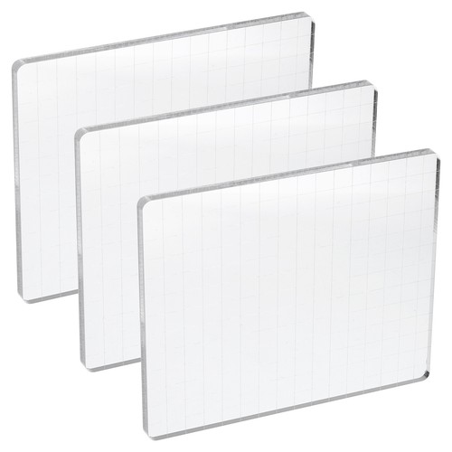 Acryl-Stempelblock,3er-Pack,re