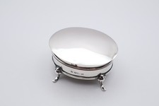 Antike Silber Schmuckschatulle