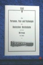 Die Personen- Post- und Packwagen (EE065) FAKSIMILE Eisenbahn Archiv Verlag