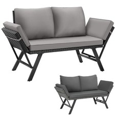 Rattan loungesofa liege - rattan-loungesofa,