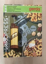 Gerda Variopress Vintage Gebäckpresse, vollständig   -Top-
