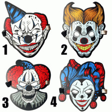 LED Clown Maske böser