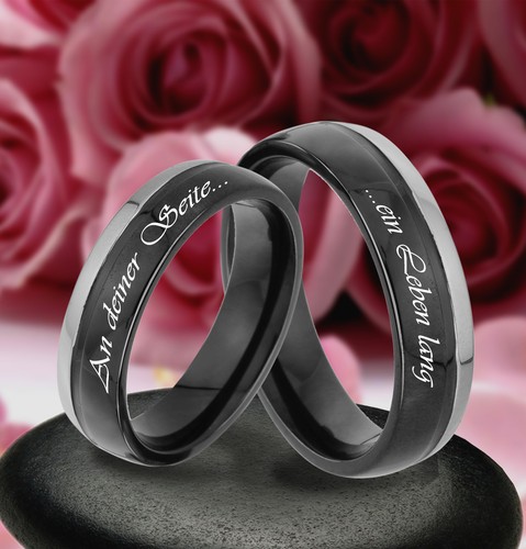 Titan ringe trauringe - 2,
