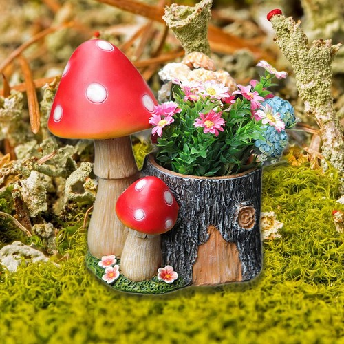 Harz beleuchteter pilz - beleuchteter,