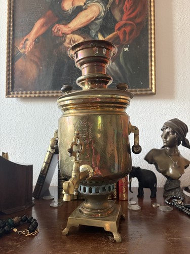 Antiker russischer samowar - antiker,