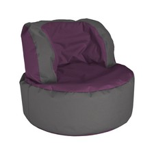 Sitzsack 85x65cm Aubergine