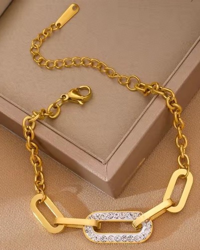 Edelstahl armband 18kt - edelstahl,