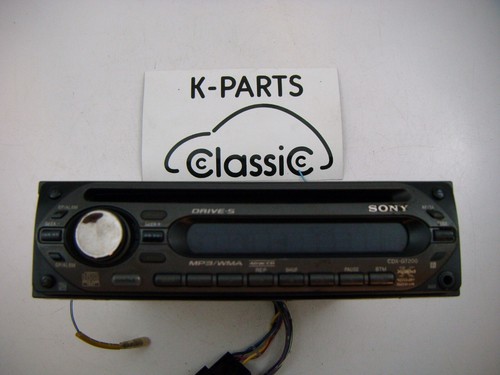 Sony autoradio cdx gt200 - sony,