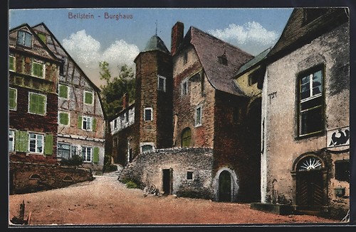 Ansichtskarte beilstein - ansichtskarte, /