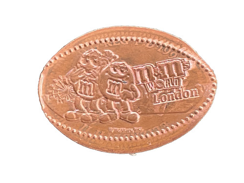 Elongated coin quetschmünze - coin,