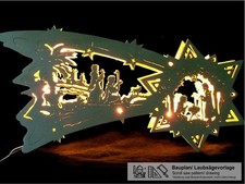 Laubsägen Vorlage Fensterbild