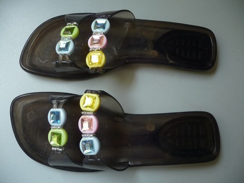 Damen pantolette flip flops - pantolette,,