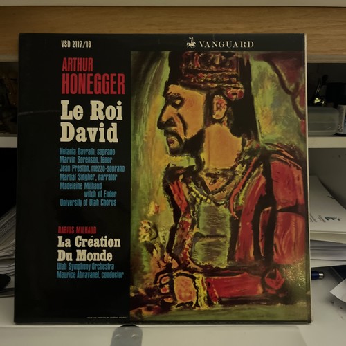 Honegger roi david lp - le, 2