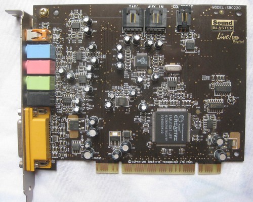 Creative sb0220 sound blaster - sound,