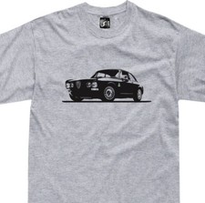 Tshirt for classic alfa romeo junior gta fans veloce 1300 2000 105/115 Giulia GT