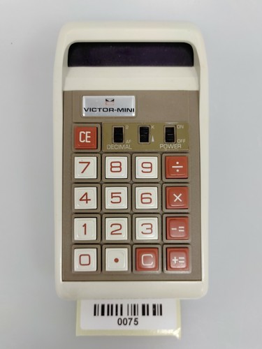 0075 taschenrechner victor - 0075,
