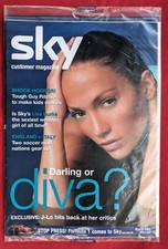 Sky TV Guide Mar 2002 Rare OOP J-Lo Star Trek J Bl Eng V It⚽ New Polybag sealed 