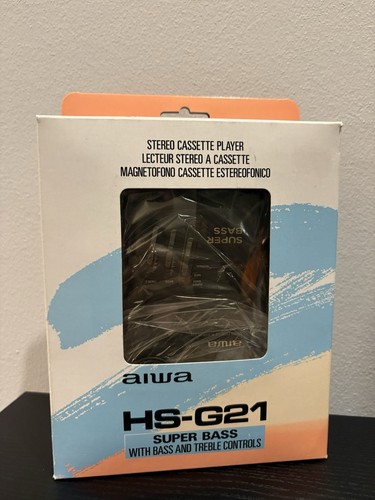 Aiwa g21 walkman ovp neu - aiwa,