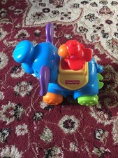 Fisher Price Amazing Animals Push And Go Elefant 