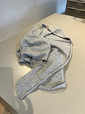 Schal Hellgrau 100% Kaschmir Cashmere